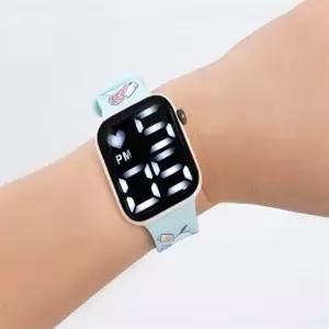 제나디자인 포차코 스퀘어 LED 손목시계 패션시계