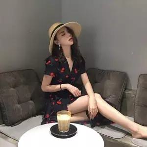 [오노마] ONM 봄원피스 랩원피스 프릴 롱원피스 OPC008 캐쥬얼원피 (S12075075)