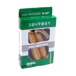 줄넘기 고급 나무 헬스 유산소 체육 스포츠 손잡이 (WFGTMUE)