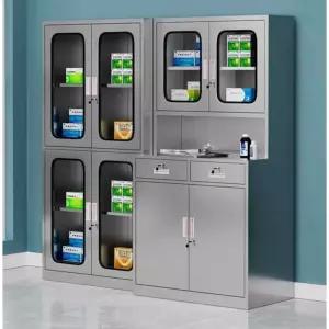 약국 철제캐비넷 스텐 휴게실 의자 몰드 제약 소형 가죽