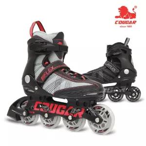 쿠거플랙스 프리미엄 인라인스케이트 청소년 및 성인 고급 강습용 연습 연습용 용품