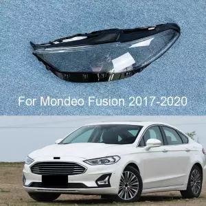 호환  포드 몬데오 퓨전 2017-2020 용 자동차 헤드 라이트 캡 자동차 전면 헤드라이트 커버 전등갓 쉘 헤드