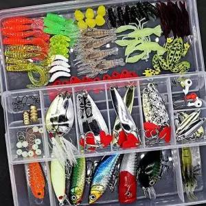 루어낚시미끼 바다루어미끼 세트 낚시 루어미끼 WFIKUBT