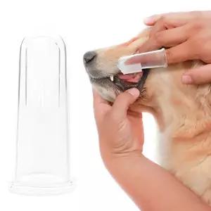 [골드스마일]SPS 반려동물 고양이 강아지 투명 애견칫솔