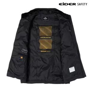 아이더 세이프티 발열 다운 베스트 배터리포함 블랙 아이더 세이프티 발열베스트