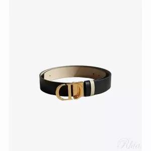 [DIOR]30 몽테뉴 리버시블 레더 벨트 150597360