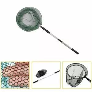 접이식 낚시망 벌집형 조절 가능한 뜰채 그물망 원형 물고기 채집망