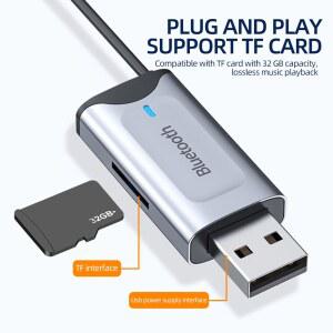 블루투스 AUX 옥스 오디오 차량용 키트 USB 5MM 생성기 핸즈프리 동글 스피커 리시버 어댑터 무선