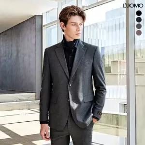 워모 캐시미어 울 혼방 스트레치 수트 자켓 4종 택1