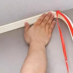 데코 시트 띠벽지 셀프인테리어 몰딩벽지 리폼 1m WFLPUN8