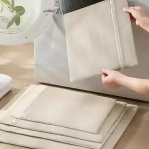 아기 속옷 세탁망 빨래망 40X50 이중 세탁 보관망 (WFKI1T2)