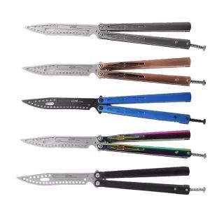 빠리송 발리송 나비칼 접는칼 트레이너 TCB 258MM