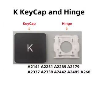 맥북 호환 프로에어 A2141 A2289 A2251 A2179 A2337 A2442 A2485 A2681용 교체용 개별 K 키캡 및