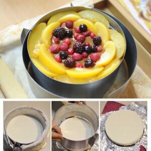 1개 612인치 조절  무스 링 스테인리스 케이크 몰드 원형 확장형 베이킹 DIY 도구