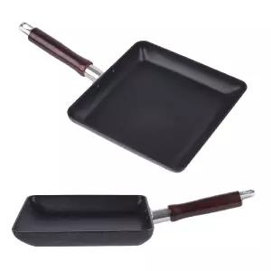 사각 후라이팬 대 23cm 프라이 요리용 조리용 코팅 손잡이 형후라이