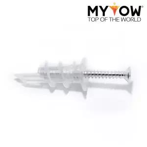 석고보드 웨지 오픈 앙카 피스 100개입 1P 셀프 시공 토우 못카 액자설치 소품 세트 걸기 용피스 용카 보드