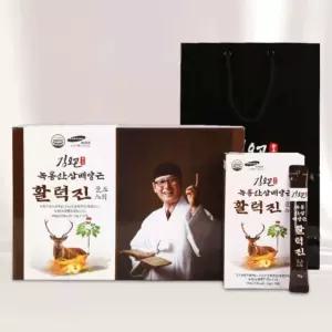 명절선물 김오곤 건강즙 녹용 산삼배양근 활력진 골드스틱 15g X 30포 x 2박스