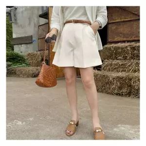 조아맘 MADE 테일러 핀턱 3부 팬츠2163652