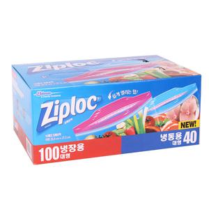 지퍼락 대형 140매 (냉장100+냉동40)/지퍼백 지퍼팩