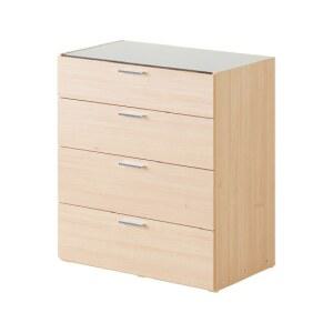 한샘 샘베딩 베이직 서랍장 4단 800 아일랜드형 2종