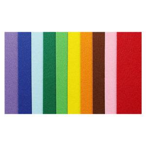 펠트지 (접착/비접착) / 10색 칼라 펠트지