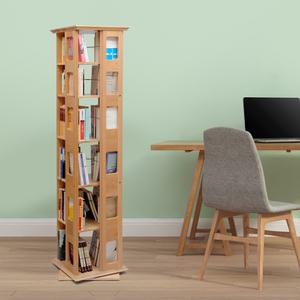 원목 6단 회전책장 BBI-1800