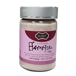 500g 9회자죽염가루 서경자색죽염분말