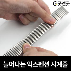 쭉쭉 늘어나는 익스펜션 시계줄 20 22mm 스트랩 밴드