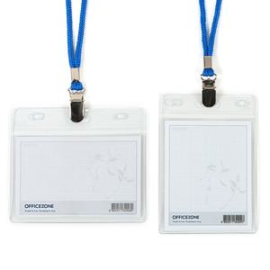 오피스존 600 스마트명찰 민(가로)군(세로) 낱개 99x77mm 74x95mm 목걸이 줄 명찰