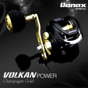 볼칸파워 106PW 베이트릴 샴페인 문어 타이라바 낚시