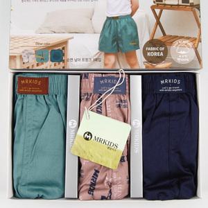 소곳소란 남자 주니어 아동 키즈 순면 트렁크팬티세트 트래벌 초중고등학교 학생 청소년 속옷