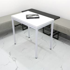 WH9050 화이트분체도장 스틸다리 테이블 W900 x D500 /PC책상/노트북테이블
