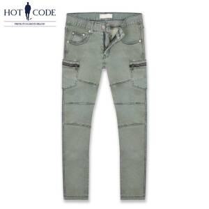 남자 청바지 지퍼 카고 스판 데님 워싱진 행사 HC030-1
