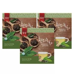 꽃샘 현미녹차 100Tx3 300T