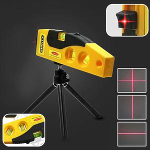 레이져 수평계 레이저 레벨기 줄자 라인 수평기 레벨 삼각대 거치대 포함 레밸기 수직 수평 측정기 자동 오