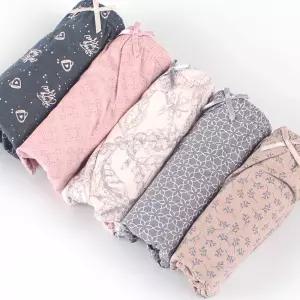 여성 순면 부인용 맥시 엄마 할머니 팬티 속옷 5매 546