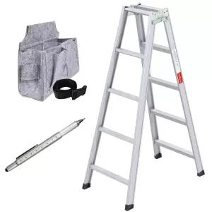 국산 AH사다리 5단 작업용 안전계단 산업용 발디딤대