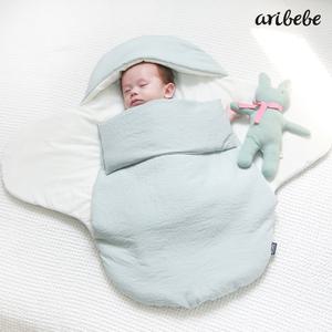 [아리베베] 프리미엄 모로반사 방지 필로우 모달 마이크로 워싱 아기보낭 겉싸개