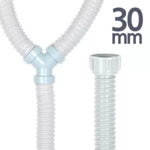 30mm 싱크대 배수구 호스 씽크대 배수관 호수 교체