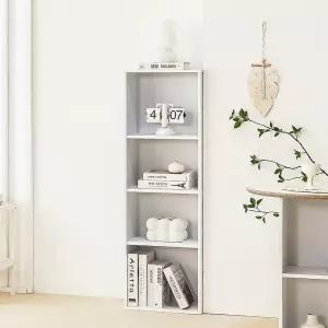 공간박스4단 정리대 공간활용 받침대 미니수납장 피규어 진열장 주문제작 틈새책장 소품정리