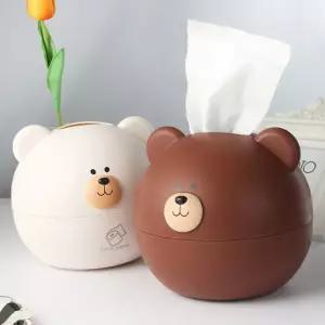 동글곰돌이 두루마리 휴지케이스 화장지 티슈 커버 장식 인테리어 다용도 티슈케이스
