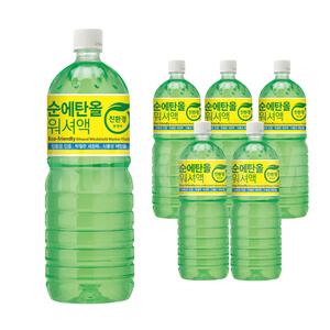 카렉스 사계절 친환경 에탄올 자동차 워셔액 1.8L 6개