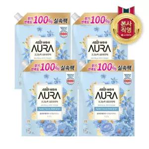 샤프란 AURA 리필 1.7L 홀리데이 x 4개