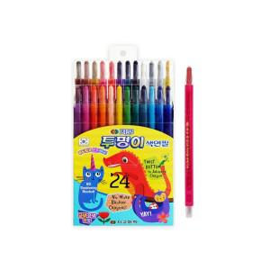 [지구화학] 투명이 색연필 샤프식 24색