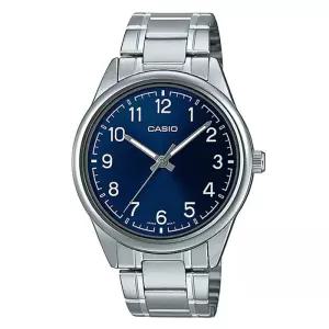 카시오 MTP-V005D-2B4 남성시계 메탈 손목시계