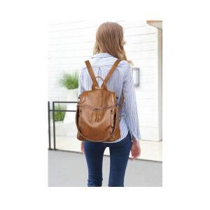 여성 지젤 소가죽 방수 2COLOR 브라운 블랙 백팩 20대 30대 40대 가방