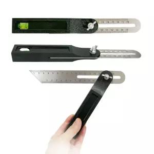 E-1 공구생활 자유자 TS-SB-M64 수평자 각도자 연귀자 목공자 회전자