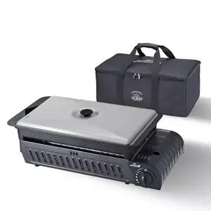 [홈시스]코베아 구이바다 L 올블랙 풀세트 캠핑 휴대용 가스그릴 가스버너