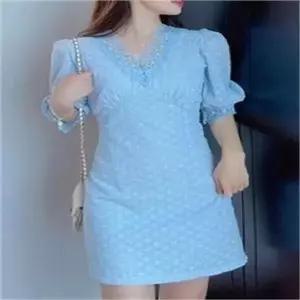 [오노마] ONM 브이넥 미니 원피스 여성패션의류 데이트룩 데일리룩 (S8055923)