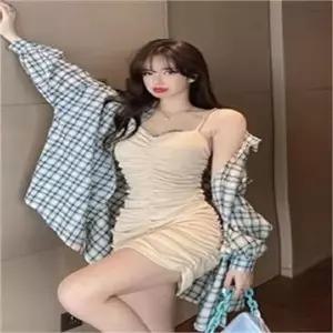 [오노마] ONM 셔링 원피스 나시끈 조절 가능 여성패션의류 데일리룩 (S8055933)